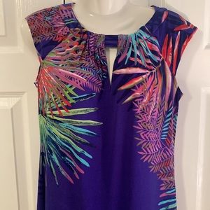 Maggy London dress size 6 beautiful colors great condition